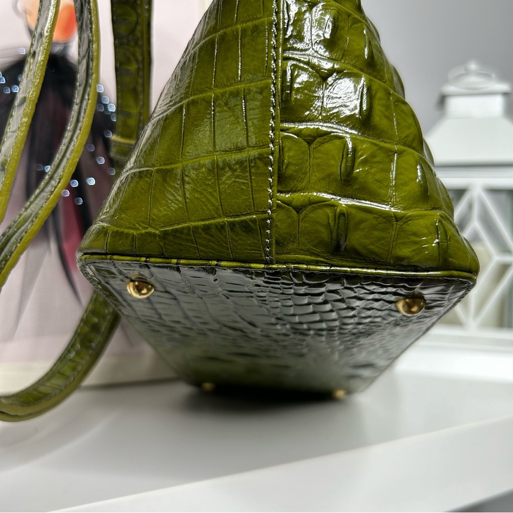 ❌SOLD❌Brahmin Small Harrison Chive Melbourne Hobo - Picture 10 of 14